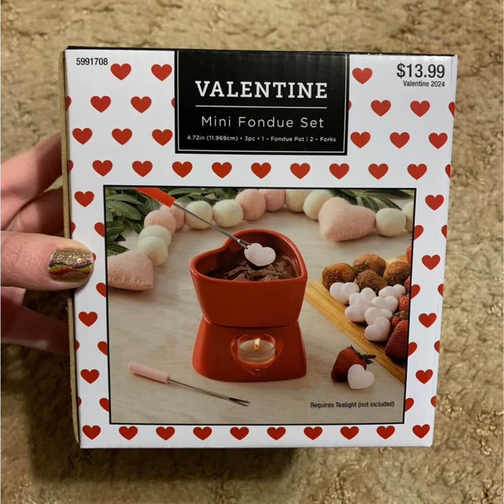 Mini fondue set